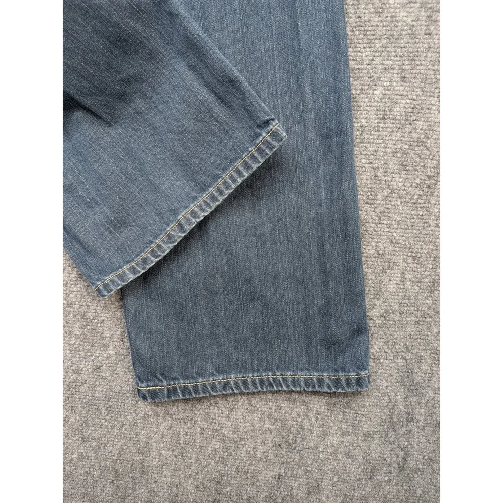 Levis 501 Mens Straight Leg Button Fly Jeans Classic Blue‎ Denim Pants 36x31
